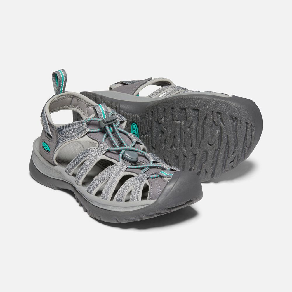 Keen Outdoor Sandalet Kadın Gri - Whisper - Türkiye WPDG07135